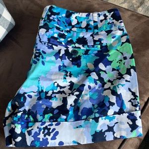 New York & Company floral shorts like new size 2